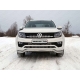 Защита передняя кенгурин 76 мм ТСС для Volkswagen Amarok 2016-2021