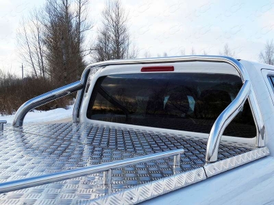 Рейлинг длинный комплект ТСС для Volkswagen Amarok 2016-2021