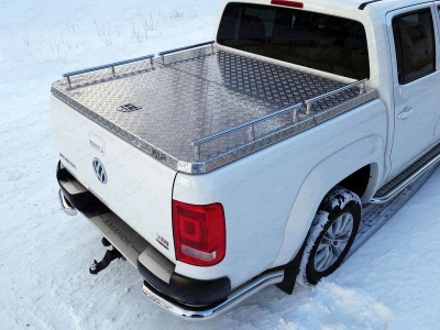 Рейлинг длинный комплект ТСС для Volkswagen Amarok 2016-2021