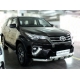 Защита переднего бампера Shark 76 мм для Toyota Fortuner 2017-2020