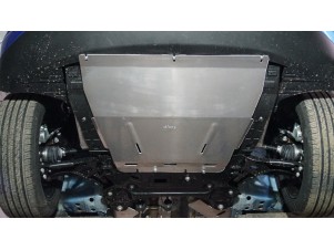 Защита картера и КПП (алюминий) 4мм для Kaiyi X3 Pro 1.5 2022 – н.в.  ZKTCC00564