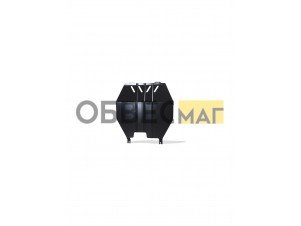 Защита картера для CHEVROLET Lanos 2002-2008, ZAZ Sens 2002-2008 1.5 бензин МТ NLZ сталь, с крепежом / Шевроле Ланос