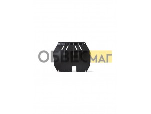 Защита картера для CHEVROLET Lacetti 2002-2009, 2009-2012, DAEWOO Gentra 2013-2015 1.4/1.5/1.6/1.8 бензин MT/AT NLZ сталь, с крепежом / Шевроле Лачетт