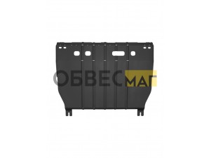Защита картера и коробки передач для JAC JS6 (22-) 1.5, бен., AT, FWD / Джак ДЖС6