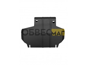 Защита картера для JAC T8 Pro 2020-н.в. 2.4 бензин MT 4WD (уст. совм. с NLZ.23.09.330) NLZ сталь, с крепежом / Джак Т8 Про