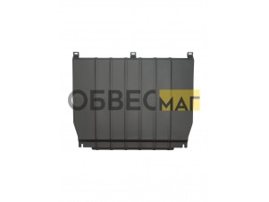 Защита картера и коробки передач для KAIYI E5 2023-н.в., OMODA S5 2022-н.в. (M1DFL2) 1.5 бензин CVT/2WD NLZ сталь, с крепежом / Каию Е5