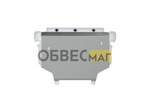 Защита картера для SKODA Octavia 2013-2020 1.2-1.8 бен.АТ/1.6 бен.МТ, VW Golf VII 2013-2017, AUDI A3 2013-2016 1.2-1.8 бен.АТ, VW Jetta NLZ алюм., 3