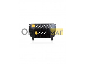 Защита картера для TOYOTA Highlander 2010-2013, Camry 2009-2011, LEXUS ES 350 2011-2015, RX 270, RX 350 2009-2015 3.5 бензин AT NLZ сталь, с крепежом
