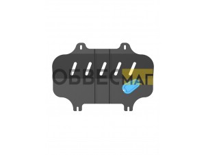Защита картера для GREAT WALL Sаilor(06-10), G5(04-10), Hover(05-10), Hover H5 (10-) 2,4 бен. МТ / Грейт Волл Ховер