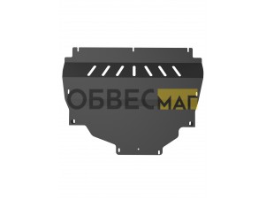 Защита картера для EXEED LX (T1C) (22-) 1,5Т бен. CVT 2WD/4WD / Эксид ЛХ