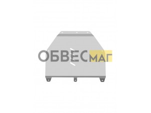 Защита картера и коробки передач для EXEED RX (T22), JAECOO J8 (T26), CHERY TIGGO 9 (T28) 2.0 бензин AT AWD NLZ алюминий, 3 мм, с крепежом / Эксид РХ