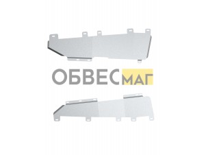 Защита топливных трубок (с креп.) для OMODA C7 (T1GC) FWD/AWD 1.6T бен. DCT (алюминий, 3 мм) / Омода
