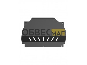 Защита картера и коробки передач для TENET T8/CHERY TIGGO 8 PRO MAX NEW (T1DFL)/OMODA C7 (T1GC) 2024-н.в. 2WD/АWD 1.6T бен. DCT / Тенет Т8