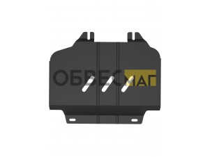 Защита картера для GREAT WALL Poer 2024-н.в. 2.4 AT 4WD диз., бензин / Грейт Волл Поер