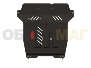 Защита картера и КПП Шериф сталь 2 мм для Fiat Sedici № 07.0931