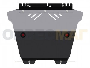 Защита картера и КПП Шериф сталь 2 мм для Renault Megane/Scenic 3 № 18.2520