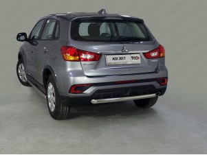 Защита заднего бампера 60 мм для Mitsubishi ASX № MITSASX17-23