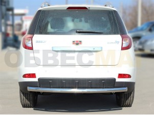 Защита заднего бампера 60 мм для Geely Emgrand X7 № GLX7_3