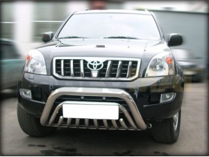 Кенгурин 76 мм с защитой картера 43 мм для Toyota Land Cruiser 100 № LC 1