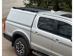 Экспедиционный багажник на крышу кунга Silver для Jac T8 Pro 4WD 2.4T МКПП 2023-н.в. №JACT8P23-39SL