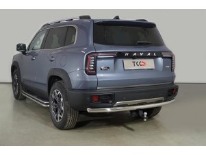 Защита задняя 60,3 мм для Haval Dargo 2.0 2022 – н.в. HAVDAR22-16