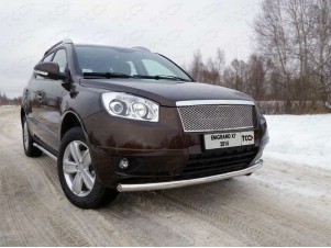 Защита переднего бампера 60 мм для Geely Emgrand X7 № GEELEMGX715-02