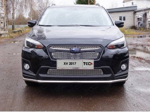 Защита переднего бампера 42 мм для Subaru XV № SUBXV17-19