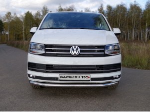 Защита переднего бампера 60 мм для Volkswagen Caravelle T6 № VWCARAV17-20