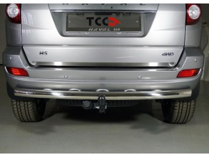 Накладка на заднюю дверь лист шлифованный  для Haval H5 № HAVH520-02