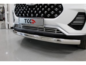 Накладка решетки радиатора 12 мм для Chery Tiggo 7 Pro № CHERTIG7P20-16
