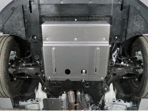Защита картера и КПП (алюминий) 4 мм для Exeed TXL 1.6L Turbo 4WD 2021 – н.в. ZKTCC00542 (не подходит на комлектацию FL2)