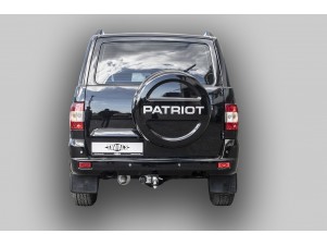 Фаркоп для УАЗ 3163 Patriot 2005-2015, 2015-н.в. съемное крепление шара под американский квадрат №T-UAZ-04E