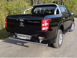 Защита задняя центральная 76 мм (без заднего бампера) для Fiat Fullback № FIAFUL16-28
