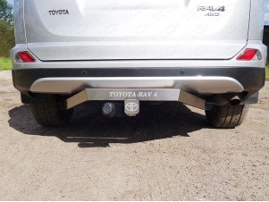Фаркоп ТСС надпись Toyota RAV4 для Toyota RAV4 № TCU00068