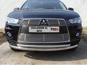Рамка номерного знака Mitsubishi Outlander XL (комплект)