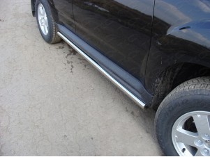 Пороги труба 60 мм для Mitsubishi Outlander № MITOUT12-02
