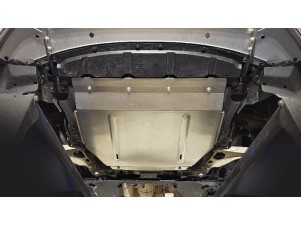 Защита картера и АКПП (алюминий) 4мм для Nissan X-Trail 2021 — н.в.  ZKTCC00680