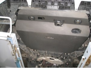 Защита картера и КПП ALFeco для 3,5 сталь 2 мм Toyota Alphard № ALF2462st