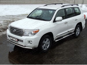 Накладка решётки радиатора 16 мм для Toyota Land Cruiser 200 № TOYLC20012-05