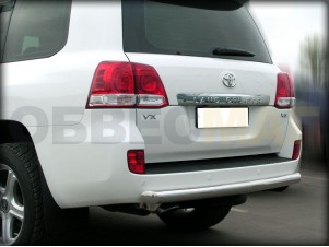 Защита заднего бампера 76 мм для Toyota Land Cruiser 200 № LCN2015_11
