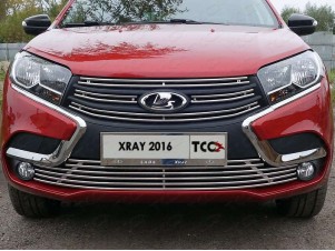 Накладка решётки радиатора нижняя 12 мм для Lada XRay № LADXRAY16-12
