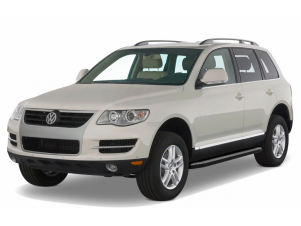 Порог-площадка "Premium-Black" A193ALB + комплект крепежа для Volkswagen Touareg (без пневматической подвески) 2003-2010 №A193ALB.5809.1