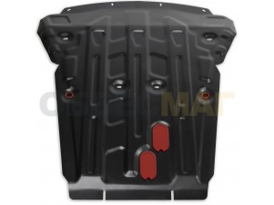 Защита картера Автоброня, сталь 2 мм для BMW X5/X6 № 111.00523.1
