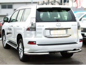 Защита задняя уголки 76 мм для Lexus GX460 № GX13_3.1