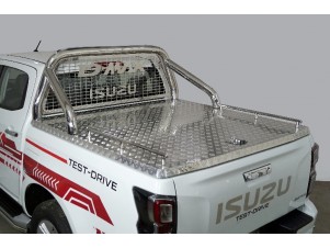Защита кузова и заднего стекла (для крышки) 76,1 мм для Isuzu D-Max 2019 – н.в. ISDMAX19-32