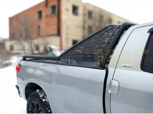 Защита кузова пикапа 76 мм для Doublecab чёрная
