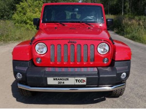 Защита переднего бампера 76 мм   для Jeep Wrangler 5D № JEEPWRAN5D(3.6)14-01