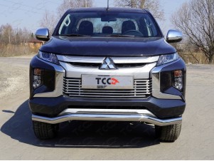 Решётка радиатора нижняя 16 мм для Mitsubishi L200 № MITL20019-02
