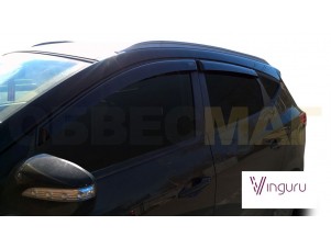Дефлекторы окон Vinguru 4 штуки для Hyundai ix35 № AFV28110