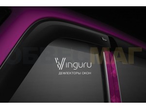 Дефлекторы окон Vinguru 4 штуки для Volkswagen Touareg/Porsche Cayenne № AFV54702
